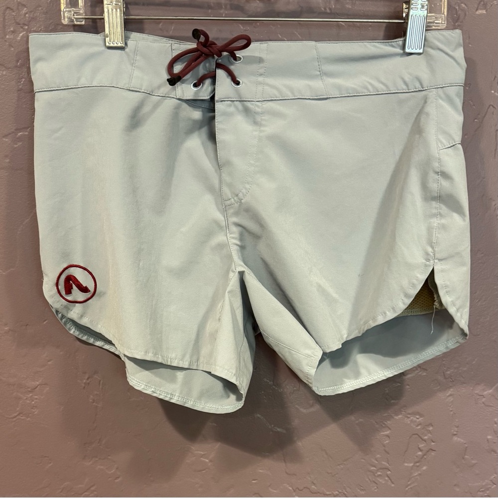 Women's Flylow Pale Blue Board Shorts - M
